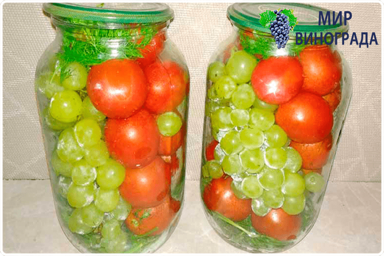 рецепт из винограда